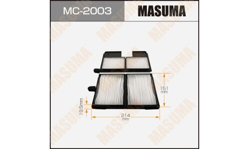 Фильтр салонный Masuma AC-1880, арт. MC-2003