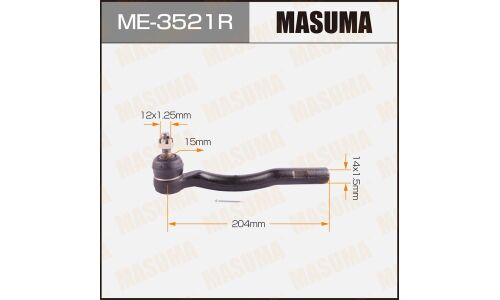 Наконечник рулевой тяги Masuma, правый, арт. ME-3521R