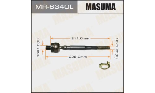Тяга рулевая Masuma, левая, арт. MR-6340L