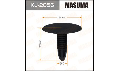 Клипса крепёжная защиты днища Masuma, для Mitsubishi, арт. KJ-2056