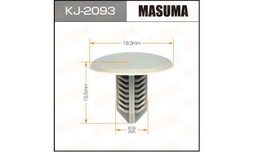 Клипса крепёжная обшивки салона Masuma, для Honda, арт. KJ-2093