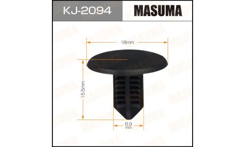 Клипса крепёжная обшивки багажника Masuma, для Honda, арт. KJ-2094