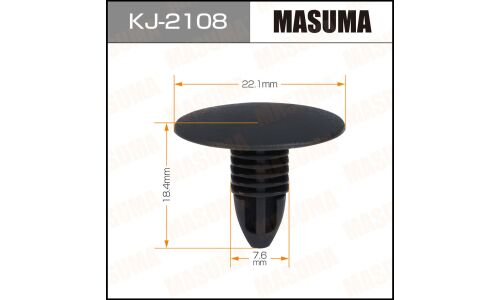 Клипса крепёжная задних сидений Masuma, для Subaru, арт. KJ-2108