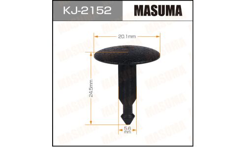 Клипса крепёжная обшивки салона Masuma, для Subaru, арт. KJ-2152