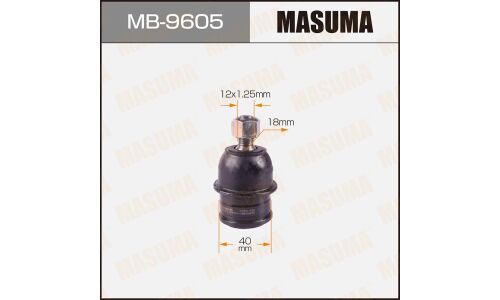 Опора шаровая Masuma, задняя, нижняя, арт. MB-9605