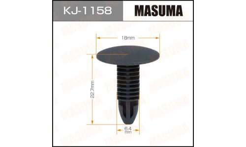 Клипса крепёжная деталей салона Masuma, для Lexus, Scion, Toyota, арт. KJ-1158
