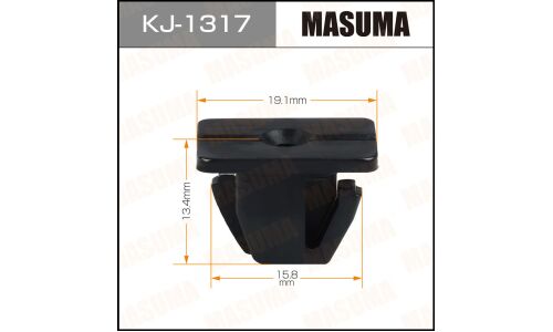 Клипса крепежная Masuma KJ-1317 (OEM 90189-04156)