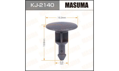 Клипса крепёжная обшивки багажника Masuma, для Subaru, арт. KJ-2140