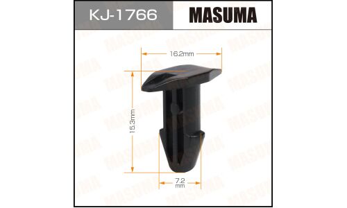 Клипса крепёжная уплотнителей дефлектора воздухозаборника Masuma, для Honda, арт. KJ-1766