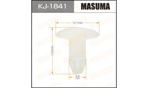 Клипса крепежная Masuma KJ-1841 (OEM 91504-SD5-901)