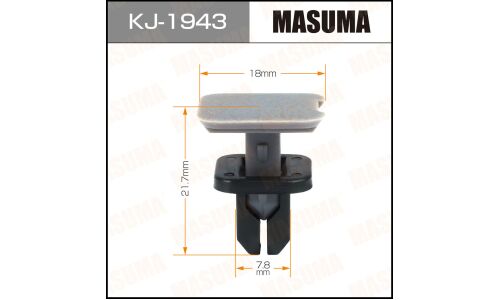 Клипса крепёжная обшивки багажника Masuma, для Subaru, арт. KJ-1943