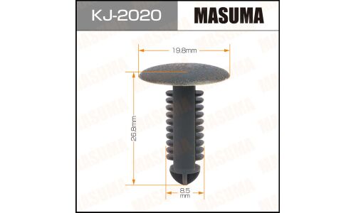 Клипса крепёжная обшивки салона Masuma, для Nissan, арт. KJ-2020