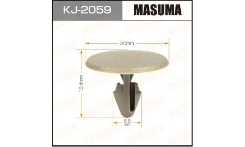 Клипса крепежная Masuma KJ-2059 (OEM S083-68-865A20)