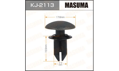 Клипса крепёжная деталей салона Masuma, для Subaru, арт. KJ-2113