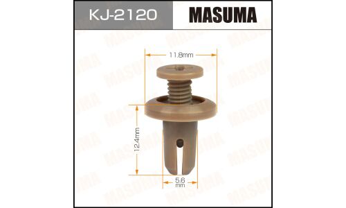 Клипса крепёжная панели селектора переключения автомата Masuma, для Subaru, арт. KJ-2120