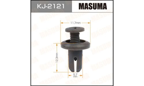 Клипса крепёжная консоли между передними сидениями Masuma, для Subaru, арт. KJ-2121