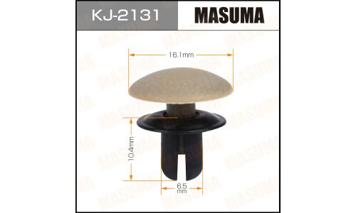 Клипса крепёжная накладок декоративной задней стойки Masuma, для Subaru, арт. KJ-2131