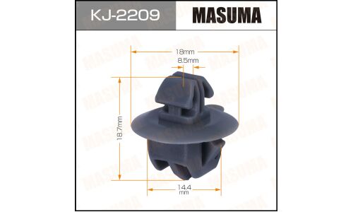 Клипса крепёжная накладок кузова Masuma, для Lexus, Toyota, арт. KJ-2209