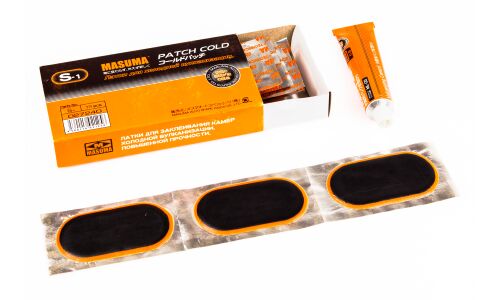Заплатки Masuma камер, 38х70mm. к-т15шт (+ клей 22ml)