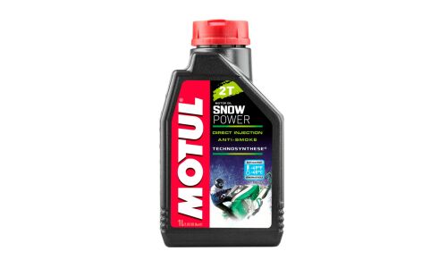 Масло для снегоходов MOTUL Snowpower полусинтетическое, API TC, JASO FD, 2-тактное, 1л, арт. 106599/105887