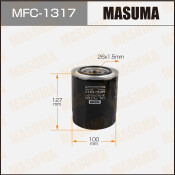 Фильтр масляный Masuma C-306, арт. MFC-1317