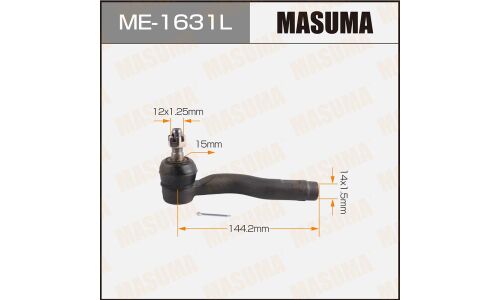 Наконечник рулевой тяги Masuma, левый, арт. ME-1631L