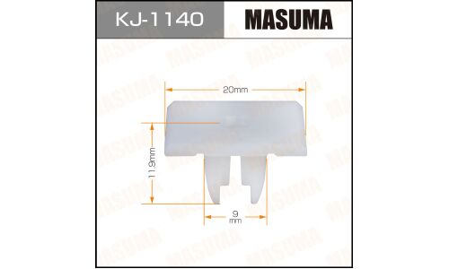 Клипса крепежная Masuma KJ-1140 (OEM 90189-05138)