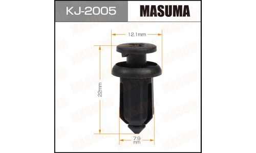 Клипса крепёжная обшивки багажника Masuma, для Nissan, арт. KJ-2005