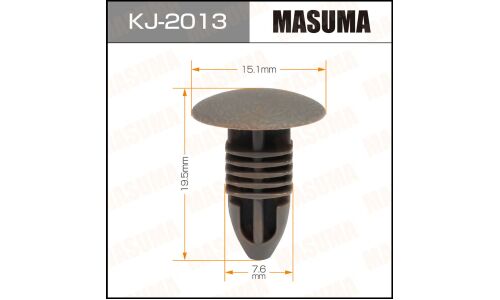 Клипса крепёжная обшивки багажника Masuma, для Nissan, арт. KJ-2013