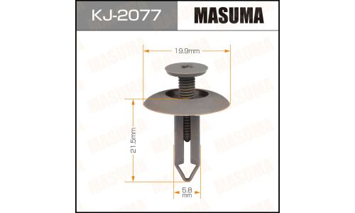 Клипса крепёжная обшивки салона Masuma, для Mazda, арт. KJ-2077