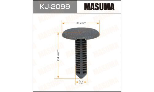 Клипса крепёжная обшивки салона Masuma, для Honda, арт. KJ-2099