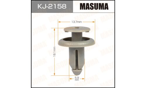 Клипса крепёжная обшивки салона Masuma, для Suzuki, арт. KJ-2158