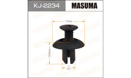 Клипса крепёжная деталей кузова Masuma, для Toyota, арт. KJ-2234