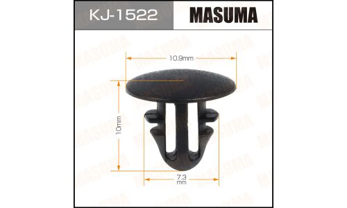 Клипса крепёжная уплотнителей дверей Masuma, для Nissan, арт. KJ-1522