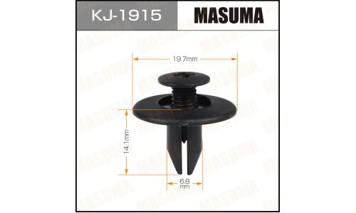 Клипса крепёжная накладок крыла Masuma, для Subaru, арт. KJ-1915