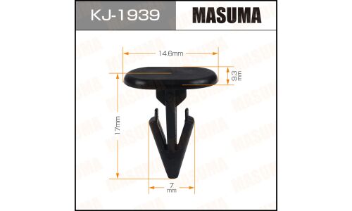 Клипса крепежная Masuma KJ-1939 (OEM 91167FA010)
