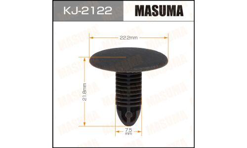 Клипса крепёжная обшивки салона Masuma, для Subaru, арт. KJ-2122