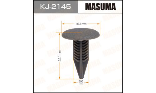 Клипса крепёжная обшивки стойки Masuma, для Subaru, арт. KJ-2145
