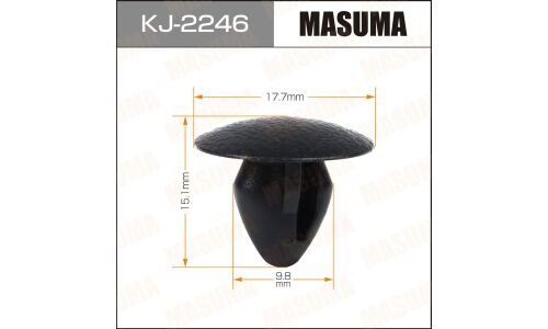 Клипса крепежная Masuma KJ-2246 (OEM 80999-69R00)