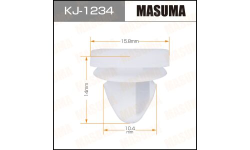 Клипса крепёжная деталей салона Masuma, для Toyota, арт. KJ-1234