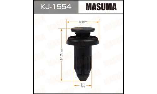 Клипса крепёжная бампера Masuma, для Nissan, арт. KJ-1554