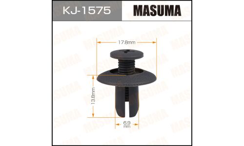 Клипса крепёжная обшивки салона Masuma, для Nissan, арт. KJ-1575