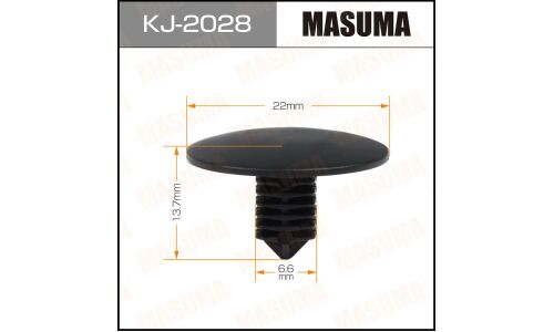 Клипса крепежная Masuma KJ-2028 (OEM MB648995)
