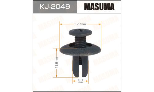 Клипса крепёжная деталей салона Masuma, для Mitsubishi, арт. KJ-2049
