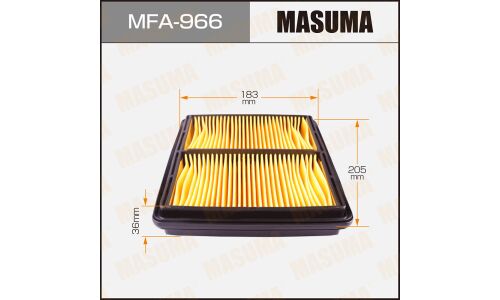 Фильтр воздушный Masuma A-843V, арт. MFA-966