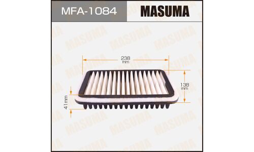 Фильтр воздушный Masuma A-961, арт. MFA-1084