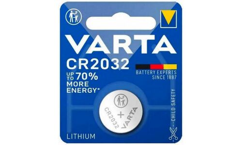 Батарейка литиевая Varta Professional Electronic, CR2032 (Ø20.0x3.2мм), 3В, 1 шт