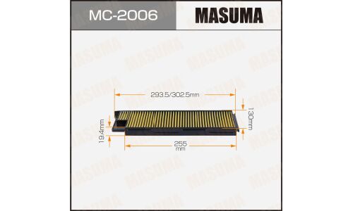 Фильтр салонный Masuma AC-1883, арт. MC-2006