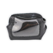 Чехол на брелок сигнализации Jaguar EZ-TWO кожаный черного цвета