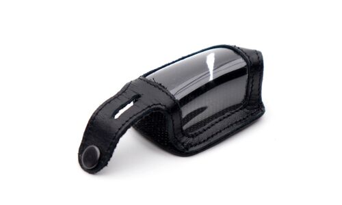 Чехол на брелок сигнализации KGB FX-3 кожаный черного цвета